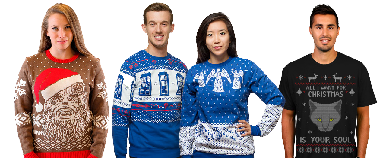 Nerdy xmas sweaters best sale